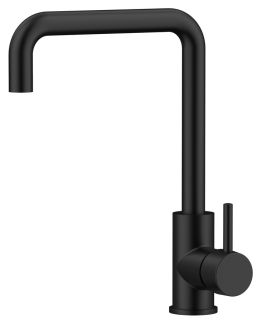 Смеситель для кухни Raiber Graceful RPB-013 чёрный матовый